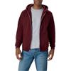 Hanes up, EcoSmart Fleece Full-Zip Hoodie for Men, Hooded Sweatshirt Felpa con Cappuccio, Marrone Rossiccio, S Uomo