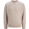 JACK & JONES Jjesoho Ollie Knit Crew Neck SN, Atmosfera., XL
