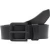 JACK & JONES Cintura di Pelle in Vera Pelle Casual Classico Leather Belt con Fori JACROMA, Colore:Nero, Size:90