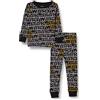 Amazon Essentials Disney | Marvel | Star Wars Set di Pigiama da Notte Attillati in Cotone Bambini e Ragazzi, Star Wars Logo - Baby And Kids, 10 anni