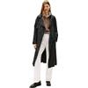 Tommy Hilfiger Donna Trench Nylon Packable Giacca a Vento, Nero (Black), XL