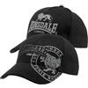 Lonsdale LEISTON Double Pack Cappellino, Black, One Size Unisex-Adulto
