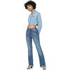 ONLY ONLWONDER LS CROPPED DNM JACKET GUA, Giacchetto denim,