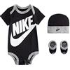 NIKE Futura Logo Set di magliette per bambino e neonato Unisex - Bimbi 0-24 (Pacco da 1)