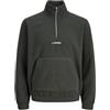 Jack & Jones Jjsoho Mezza Zip in Pile, Rosin., S
