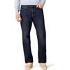 Amazon Essentials Jeans Dritti con Taglio Bootcut - Colori Fuori Produzione Uomo, Blu Scuro Vintage, 29W / 29L
