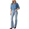 Levi's 726 High Rise Flare, Donna, Blue Wave Light, 27W / 32L