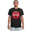 Merchcode Mc891-coca Cola Bottle Logo Tee T-Shirt, Nero, 3XL Uomo