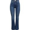 ONLY ONLWAUW Vita Alta Flared Fit Jeans | Flared Fit, Casual, Temperatura massima di 40°C ciclo delicato