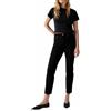 Levi's 501 Crop, Jeans Donna, Black Sprout, 26W / 28L