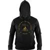 adidas Community Hoodie Boxing Felpa con Cappuccio, Nero/Oro, XS Uomo