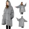 Good Nite Wearable Blanket Coperta indossabile con Cappuccio Oversize per Le Donne Donna