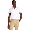 Tommy Hilfiger Uomo Maglietta Polo Maniche Corte Flag Cuff Slim Fit, Bianco (White), XXXL