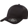 Flexfit Cappello Senza Cuciture Delta Uomo, Nero, S/M