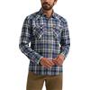 Wrangler Iconic Denim Regular Fit Snap Shirt Camicia Button-Down Uomo (Pacco da 1)