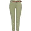 Only Onlbiana Cotton Belt Chino CC Pnt Pantaloni Chino, Aloe, 40W x 32L