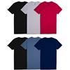 Fruit of The Loom Crew Tee Undershirts, Moisture Wicking & Tag Free, Also Available in Big & Tall Biancheria Intima Uomo (Pacco da 6)