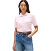 Tommy Hilfiger Donna Maglietta Polo Maniche Corte 1985 Pique Regular Fit, Multicolore (Breton STP Classic Pink/Ecru), XXS