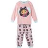 CERDÁ LIFE'S LITTLE MOMENTS Pigiama Lungo in Felpa Corallo Applicazioni Casa delle Bambole di Gabby Pajama Set Unisex-Bambini e Ragazzi