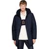 Tommy Hilfiger Uomo Piumino Rockie Utility Parka con Chiusura con Bottoni, Blu (Desert Sky), S