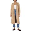 Amazon Essentials Cardigan Lungo Leggero, Taglio a Spolverino, Vestibilità Classica Donna, Cammello Puntinato, XL