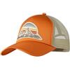 Buff Cappello Trucker Orange Unisex Adulti, Taglia L/XL