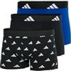 Adidas Boxer da Uomo (Confezione da 3), 913 Multicolore 2, L