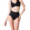 Lovable Guaina Contenitiva a Vita Regolare in Microfibra - Controllo Leggero e Invisibilità Totale - Shaping New Fit Donna, Nero, L