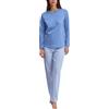 CALIDA Pigiama Corto da Donna, Ortensia Blu, 36-38