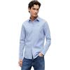 Tommy Jeans Uomo Camicia Original Stretch Shirt Slim Fit