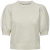 Only ONLRICA Life 2/4 Pullover Ex Knt, Pullover Donna, Birch/Detail:W. Melange,