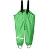 CareTec Rain Overall - PU w. fleece, Pantaloni impermeabili Unisex - Bambini e ragazzi, Green (974), 9-12 mesi
