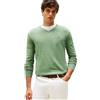 Tommy Hilfiger Essential Cotton V Neck Mw0Mw14745, Maglione Pullover, Uomo, Verde (Dusty Meadow), XS