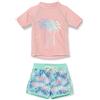 Playshoes Palmen, Set di Costume a Maglietta Kinder Unisex, Koralle Set Palmen,