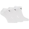 Emporio Armani Men's CASUAL COTTON 3-PACK SNEAKER SOCKS White L/XL