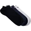 Emporio Armani Underwear 3-Pack In-Shoe Socks With Jacquard Eagle, Confezione da 3 calzini per scarpe Uomini, Multicolor, S/M