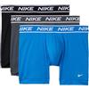 Nike - Boxer Aderenti da Uomo in Tessuto Micro Elasticizzato, Comfort per Tutto Il Giorno (Confezione da 3), Grande
