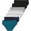 FM London Confezione da 7 Boxer Uomo, Senza Etichette - Mutande Uomo Ricche in Cotone - Boxer da Uomo Traspiranti, Morbidi ed Elastici, Multicolore, XL