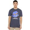 KPOP Demon Hunters Cute Derpy Tiger Cartoon T-Shirt Unisex, Navy, 3XL