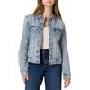 Amazon Essentials Giubbotto Stile Trucker in Denim con Tasche Donna