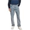 Urban Classics Loose Fit Jeans, Blu (Light Skyblue Acid Washed), 33W x 34L Uomo