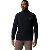 Columbia Men's Klamath Range II Half Zip, Black, Large
