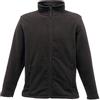 Regatta Giacca Professionale da Uomo in Pile con Zip Intera con Micro Zip, Nero, L