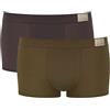 Sloggi Uomo Go Natural Hipster C2P, Brown - Dark Combination, S