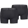 Levi's Boxer, Boxer Uomo, Nero (Black 02), S