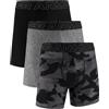 Under Armour UA Performance Tech Boxerjock 6 3er-Pack Boxer a Pantaloncino, Nero Neo Camo Print, Confezione da 3, S (Pacco da 3) Uomo