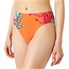 Desigual Biki_attina I Bikini, Arancione, XS Donna