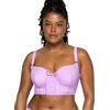 Smart & Sexy Swimwear Lightly Lined Underwire Bikini Top Parte Superiore, Orchidea Stellar, 85D Donna