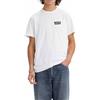 Levi's Graphic Crewneck Tee T-Shirt, Color BW White +, M Uomo