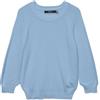 VERO MODA Donna Vmnewlex Sun 3/4 Blouse Ga Rep, Airy Blue., L